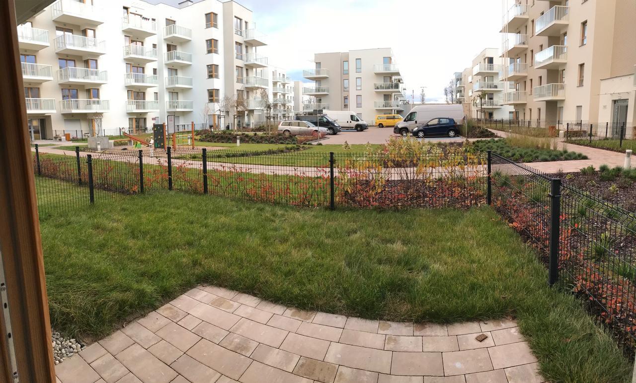 Mila Baltica Apartment กดัญสก์ ภายนอก รูปภาพ